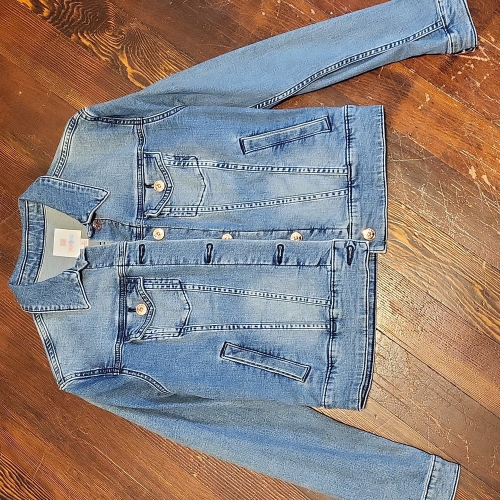 LuLaRoe Harvey denim jacket